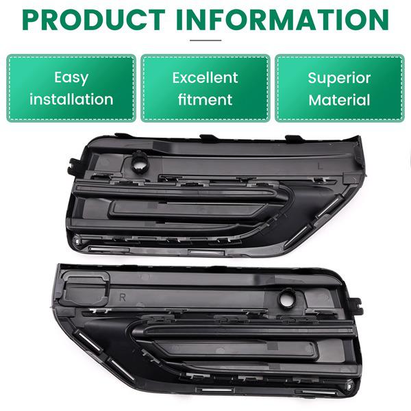 Пара решеток противотуманных фар для Volvo XC90 2020-2022 (Запчасти: 31663514, 31663515)