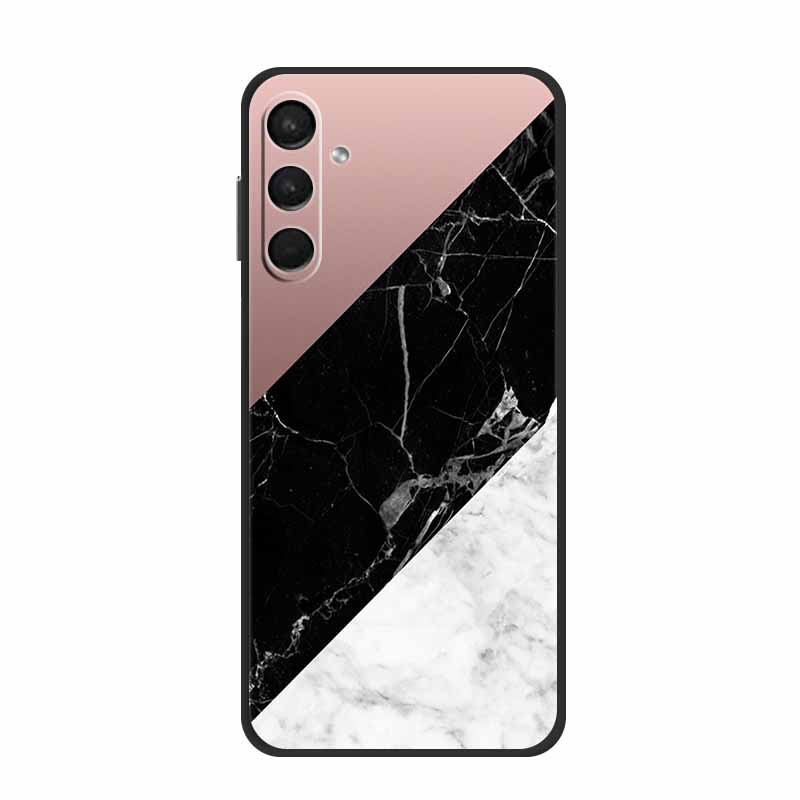 Для Samsung Galaxy M15 F15 5G Чехол Мраморный ТПУ Силикон Мягкая Задняя Крышка Чехлы для Телефона для SamsungM15 Мика Расписанный Милый Новый Coque