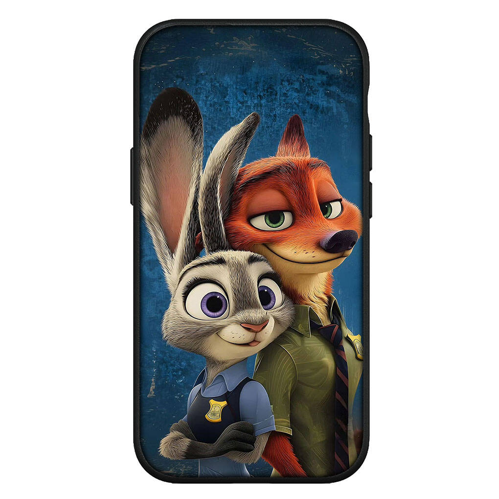 Для Samsung Galaxy S25 S24 S23 iPhone 17 16 15 Xiaomi Redmi Note 14 13 12 11 Plus Pro Max XR Чехол для телефона Zootopias 2 Джуди Ник Гэрис OPPO Huawei