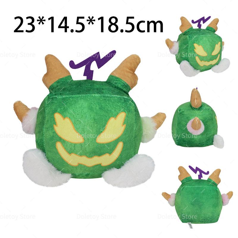 Новая плюшевая кукла Blox Fruits Аниме Игра Набитая Дракон Тираннозавр Лиса Кицунэ Фрукты Блокс Феникс Мамонты Плюшевая игрушка Подарки для детей