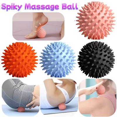 6 см Спортивный массажный мяч Миофасциальный релиз Массажер Колючий Глубокий ткани Триггерная точка Восстановление мышц Облегчение боли Прочный Ежик