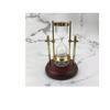 Sand Hourglass Compass Brass Timer Wood Base Gift Rotating Nautical Top Antique