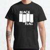 Футболка BLACK FLAG с логотипом в стиле хип-хоп, панк, графические футболки унисекс, унисекс, тренд, классика, короткие рукава, для взрослых, дышащие, майки