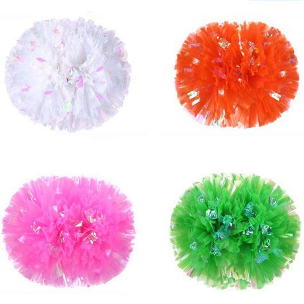 32*30cm Cheap Practical Pompoms 9 Colors Cheerleading Cheering Apply to Dance Sports Cheerleading