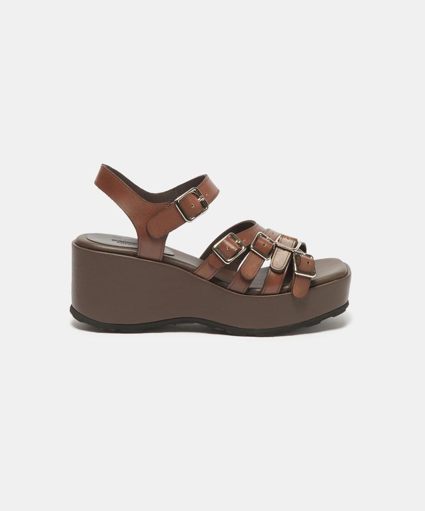 Suecomma Bonnie Buckle Platform Sandal(Brown)_Dg2Am26020Brn