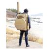 Hand Woven Handle Fishing Rod Case Storage Two Way Zipper Fishing Gear Bag  Storage Umbrella