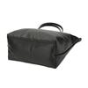 Longchamp Сумка-тоут через плечо Le Pliage Xtra с застежкой на кнопку и молнию, кожаная, женская, черная 2605987001