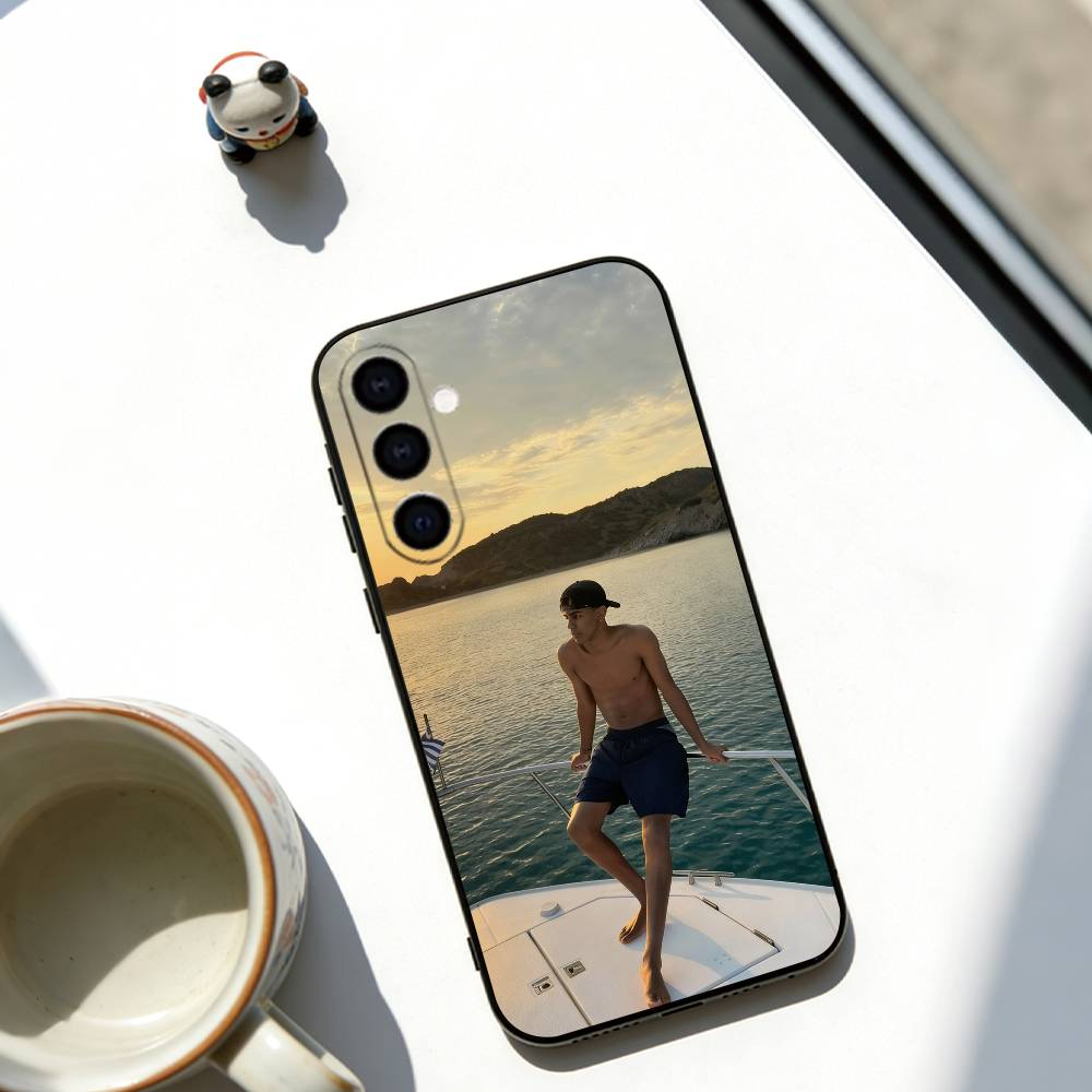 Чехол для телефона Football 19 L-Lamines для Samsung Galaxy A73, A72, A71, A70, A53, A52, A51, Мягкий силиконовый черный чехол
