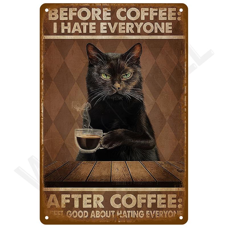 Vintage Bar Metal Signs Bathroom House Living Room Home Retro Wall Decorations Items Luxury Decor Interior Art Posters Tin Signs