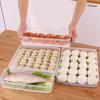 Food Preservation Refrigerator Plastic Storage Box Freezer Container with Lid