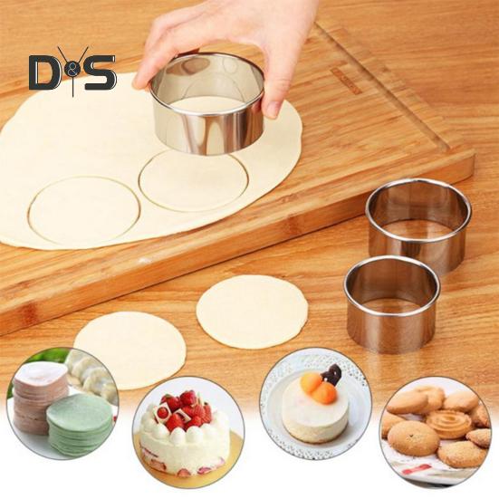 3 шт. портативные прессы для пельменей, легко моющиеся, практичные прессы для пельменей из нержавеющей стали