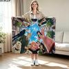 Spy x Family Print Flannel Blanket High Quality Warm Comfortable Cover for All Seasons Perfect for Gifts Home Decor