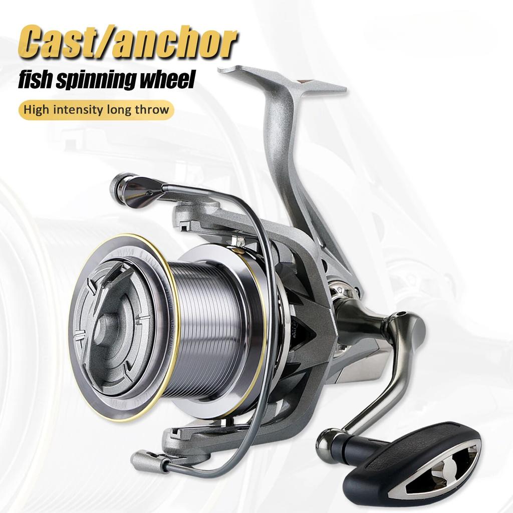 Stainless Steel Bearing Spinning Fishing Reel 8000 9000 10000 12000 14000 25KG Powerful Reel Saltwater Fresh Water Drag
