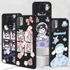 Чехол Cinnamoroll My Melody для Xiaomi Redmi 10A 10C 9C 12C 9A 9i 10 12 9 Prime 9T K40 Pro Мягкий ТПУ Чехол-сумка для мобильного телефона