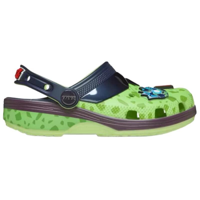 Dragon Ball Z x Crocs Classic Clog Ретро Комфортные Дышащие Шлепанцы Унисекс Зеленые