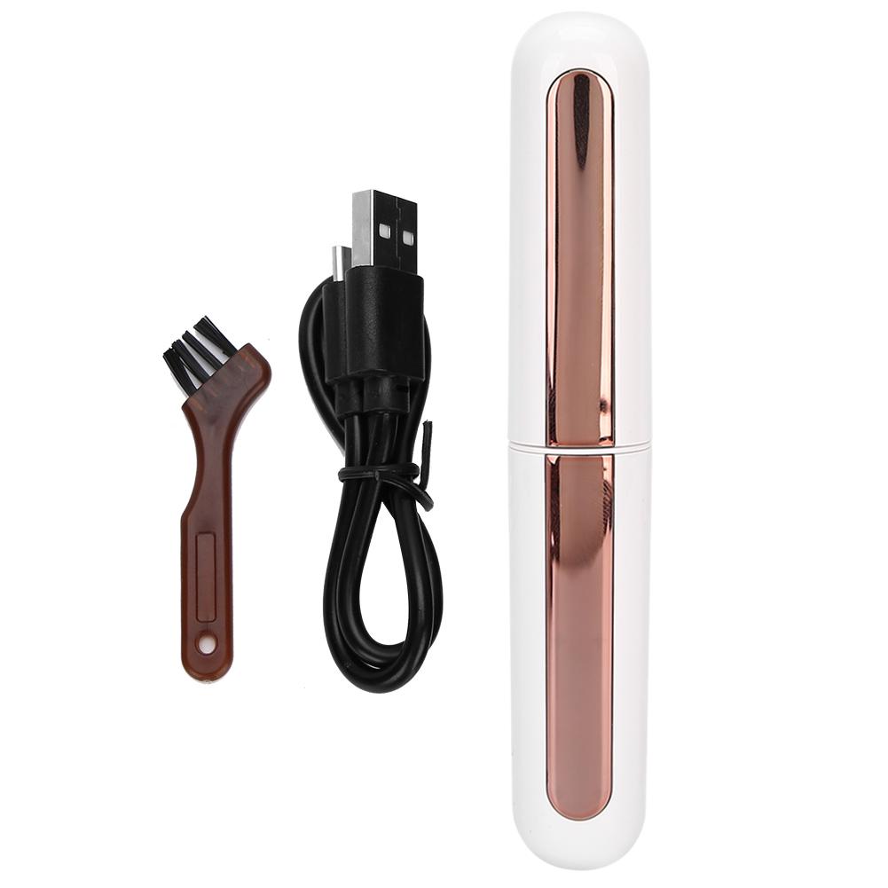 Eyelash Curler Natural Electric Eyelash Curler Fast Heating Long Lasting Eyelash Curling ToolWhite