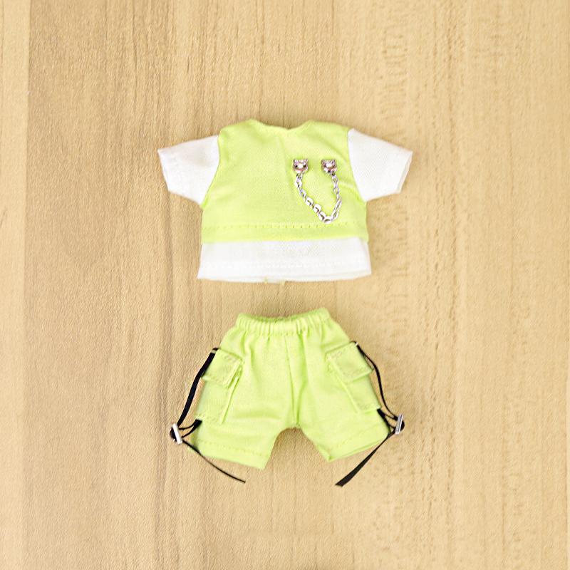 OB11 Baby Clothes Color Matching Chain Set Doll Suit For Ob11 1/12 Doll Outfit Daily Casual Accessories For Children Diy