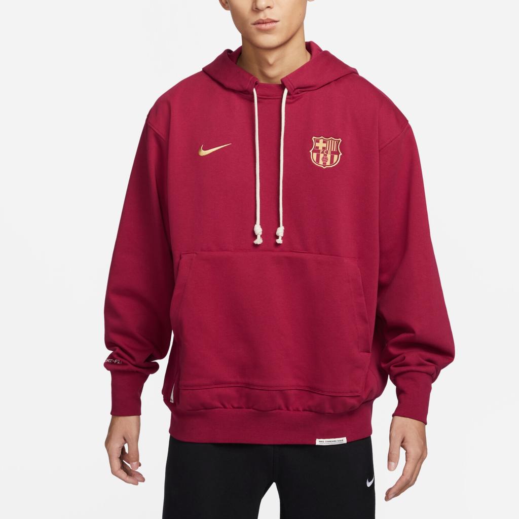 Nike Dri-FIT Standard Issue Fourth Letter Hoodie Мужские толстовки с капюшоном Noble-Red FQ4106-620