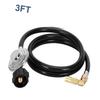 Propanes Quick Connect Fittings for Camping and Grilling Propanes Regulator and Hose Practical Barbecue Grills top sale