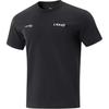 Li Ning Cool Tea T Повседневная спортивная футболка с принтом букв, универсальная, удобная, дышащая, с коротким рукавом, мужская, топы, черная ATSV271-1