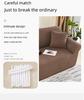 Four Seasons Waterproof Elastic Sofa Cover - Universal Fit for Heavy-Duty, All-Inclusive.