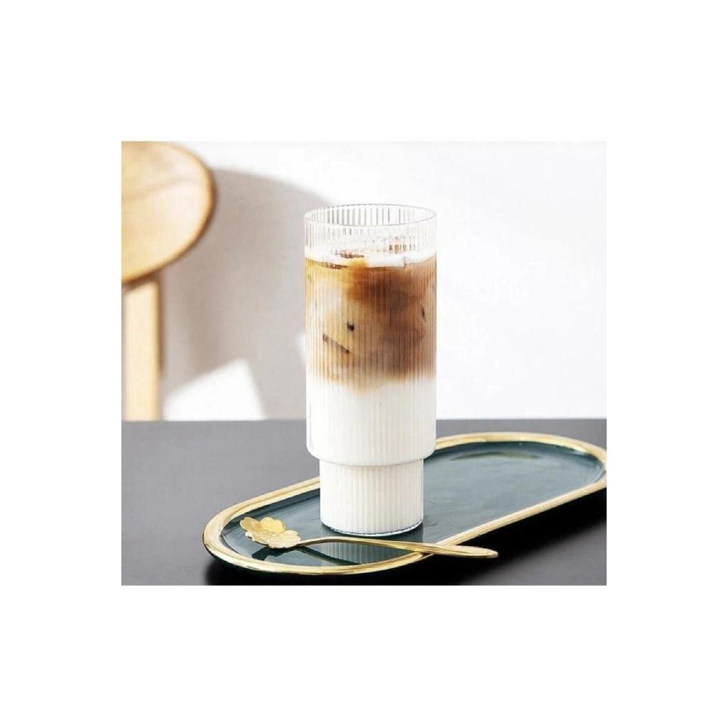 500 Ml Heat Resistant Origami Style Cup | Coffee And Presentation Glass