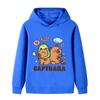 Cute Capybaras Adorable Kawaii Kids' Clothes Warm Sweaters and Hoodies for Outdoor Sports In Autumn and Winter for Girls Boys