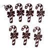 Festive LED Backlit Wood Decorations 7Pcs Wooden Christmas Silhouette Lights with Warm Backlight, Reindeer Easy Install Entryway Decor Santa
