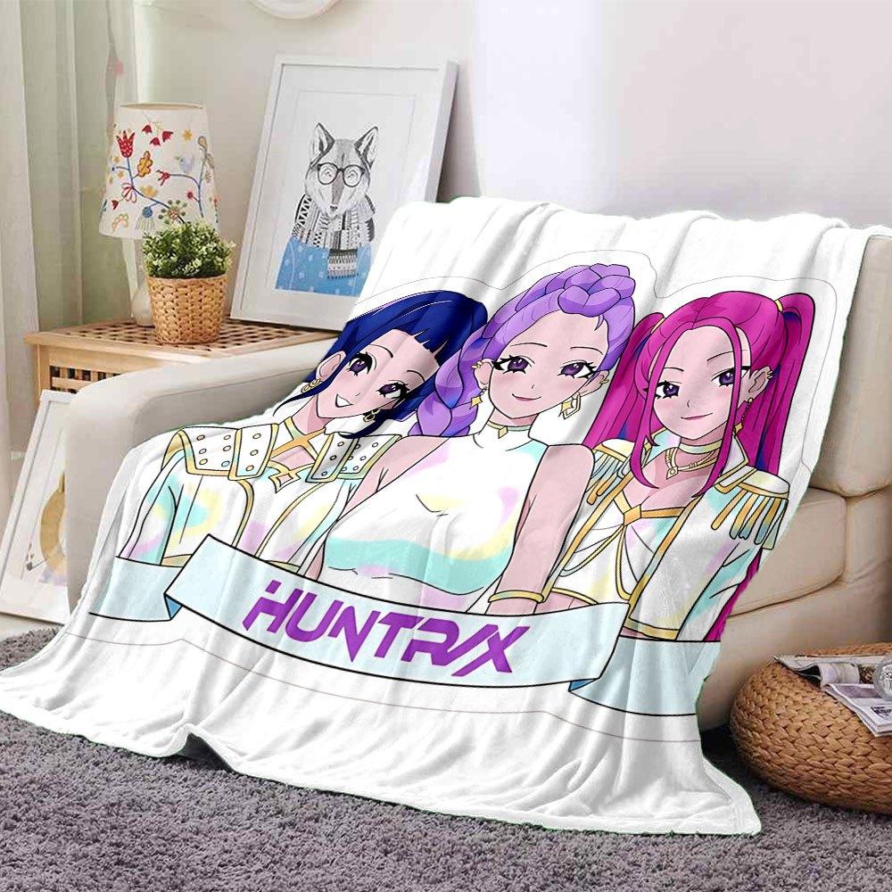 1pc hunter x (19) Blanket Soft Warm Throw for Home, Office, Travel All Season Cozy Bedding Gift, Office Cozy AccessoryB1