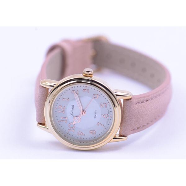 J-AXIS AL1280 Women's Quartz Wrist Watch - Black / Pink / Brown AL1280-BK AL1280-PI AL1280-BR Gift Casual Business Sports Student