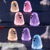 10/20/50Pcs Luminous Ghost Figures Glowing At Night Action Figure Mini Micro Landscape Miniatures Halloween Decoration Gifts