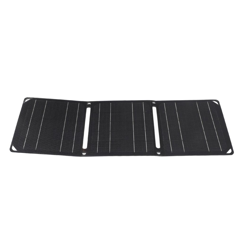 40W Foldable Solar Panel 5V ETFE Monocrystalline Silicon Type C DC Portable Solar Panel Charger
