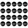 2026 Auto Remote Key Emblem Sticker Car Decals Styling Accessories For AQ3 Q5 Q3 Q2 Q7 A3 B5 B6 B7 B8 B9 8P 8V 8L A5 A4 C6 C5 C7 4F