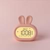 Night Light Large Screen Display Snooze Bunny Bedside Clock Kids Digital Alarm Clock for Children Boys Girls Toddlers