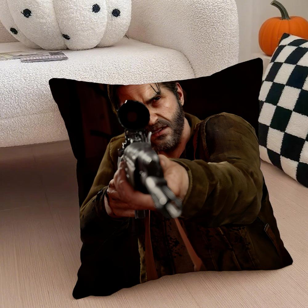 TTommy Miller Cushion Cover Throw Pillow Cover Hidden Button Durable Polyester Chair Cushion