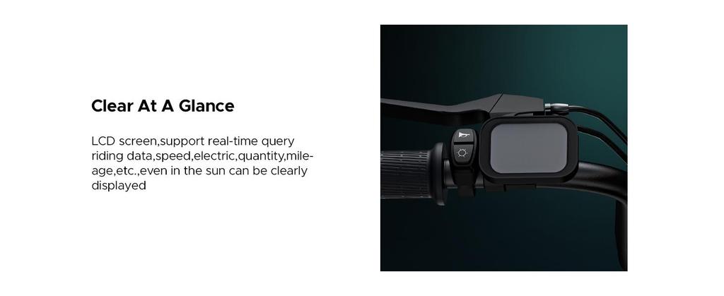 ENGWE M20 off-road electric bike with 20*4.0 wide tire - 750W motor - 48V 13Ah single battery, range up to 75 km