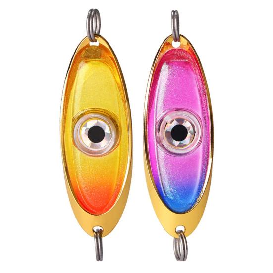 Светодиодный фонарь «рыбий глаз» водонепроницаемый 3 цвета освещения приманивающий погружной для глубоководной рыбалки подводный в форме глаза для привлечения рыбы и сбора в одном месте рыбалка