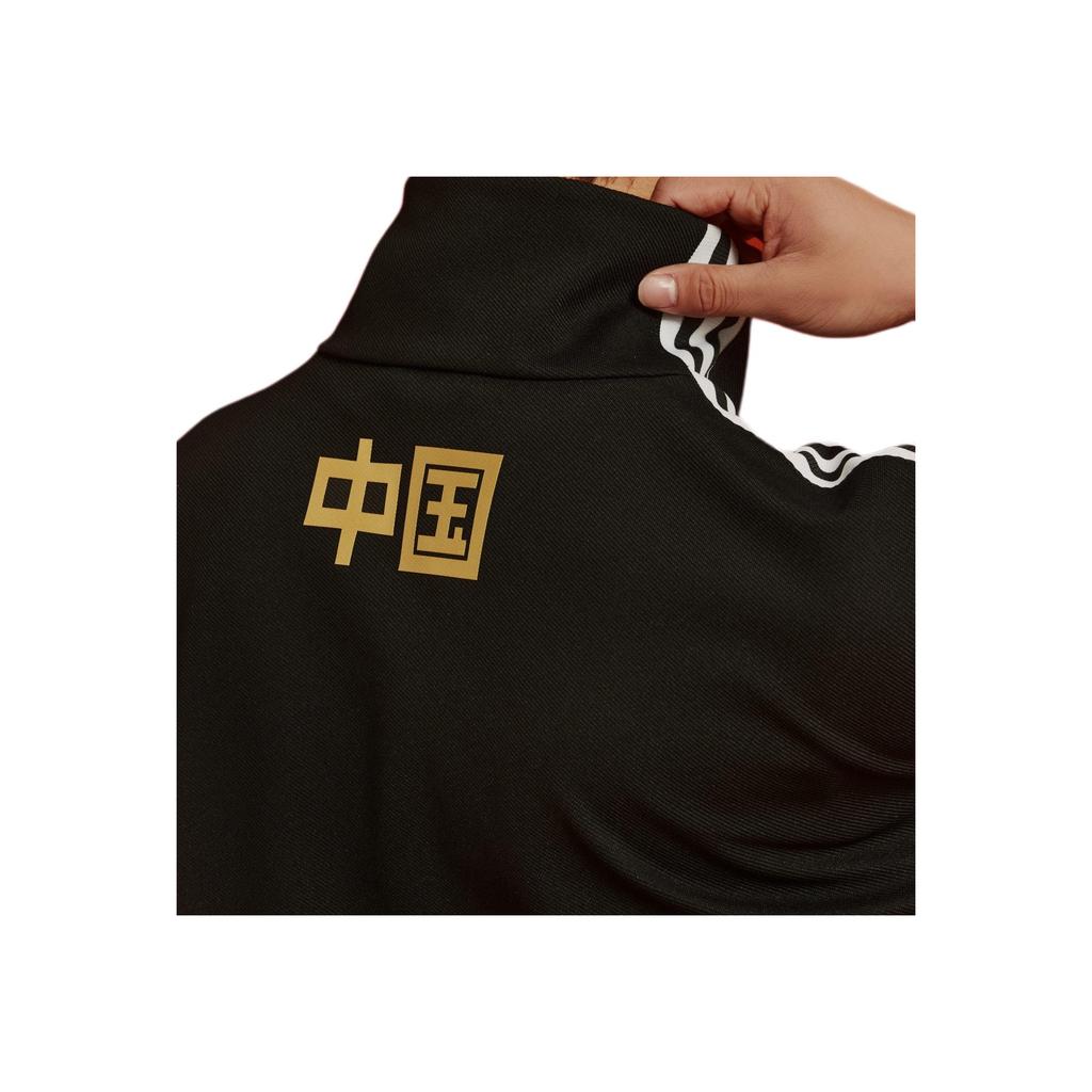 Adidas Спортивный костюм Originals, серия 1: Свободная куртка с круглым вырезом и логотипом China Limited, куртки унисекс, черные IR9306