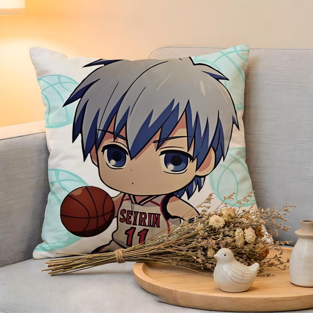 Наволочка Льняная Мягкая для Дивана Декоративная для Дома ANIME KKuroko no Basuke Наволочка