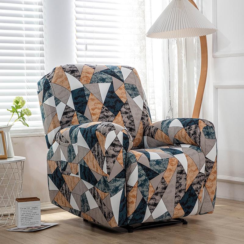 New Printed Recliner Sofa Cover Recliner Slipcover For Living Room Reclining Chair Cover Protection Lazy Boy Armchair Cover
