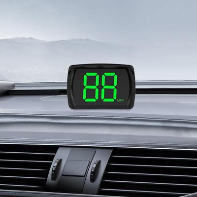 Расширенный спидометр HUD для автомобильных гаджетов, MPH, GPS цифровой дисплей для всех транспортных средств