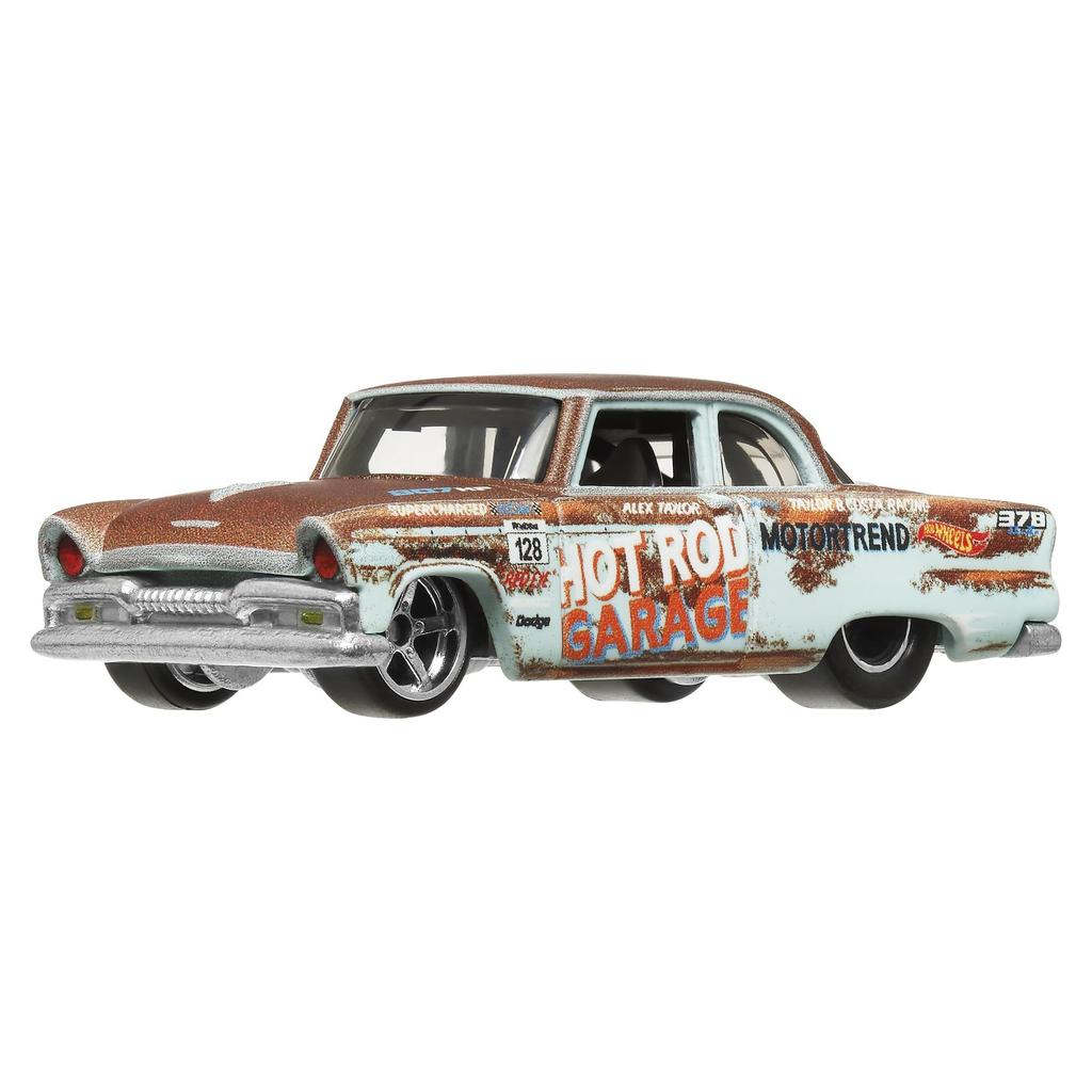 Hot Wheels Boulevard 1955 Plymouth Savoy игрушечная мини-машинка для детей от 3 лет и старше коричневого цвета HRT58