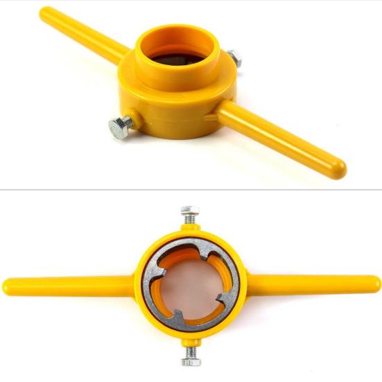 Pipe Threader Plumbing Tool Kit T-Shaped Handle Design Easy To Use Wide Application