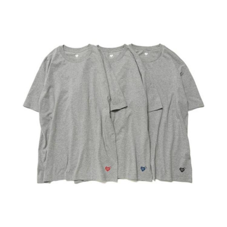 HUMAN MADE T-Shirts Unisex Crew Neck Moderate Straight Fit HM23CS022