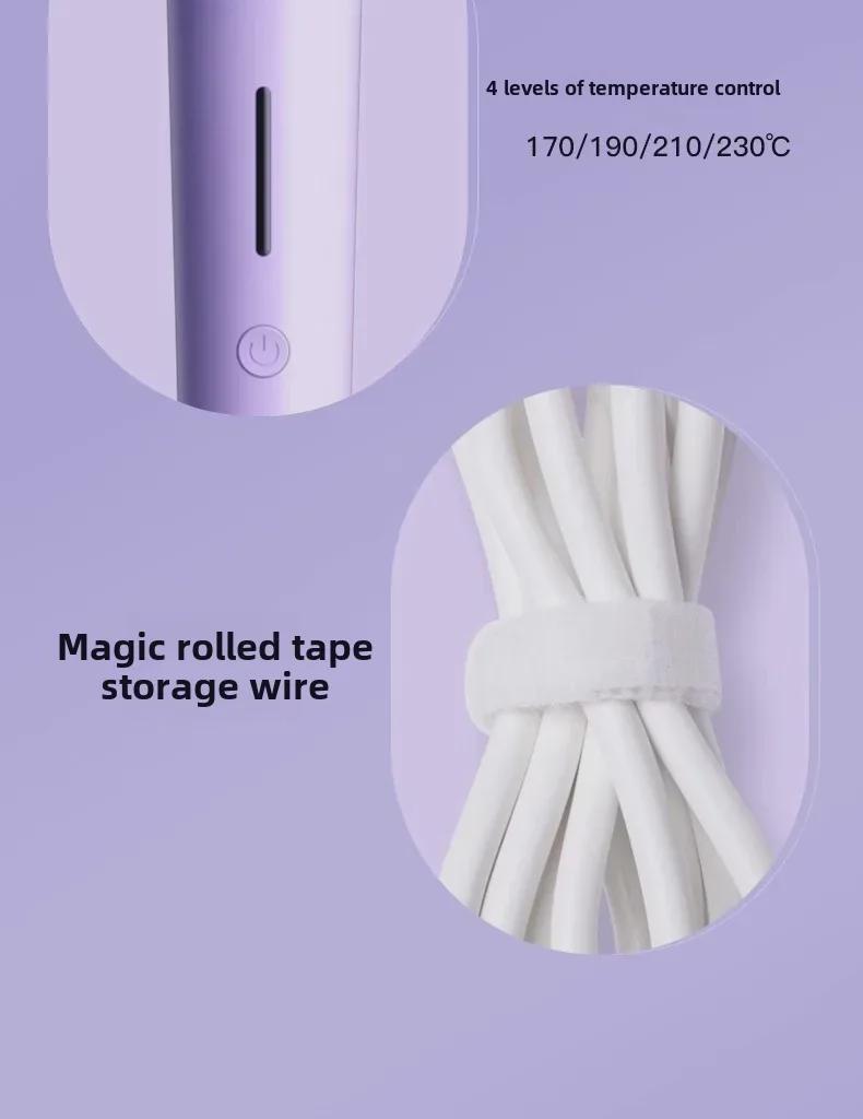 "32 мм Автоматическая плойка с отрицательными ионами: Бигуди Big Wave для использования в общежитии, не повреждающие волосы