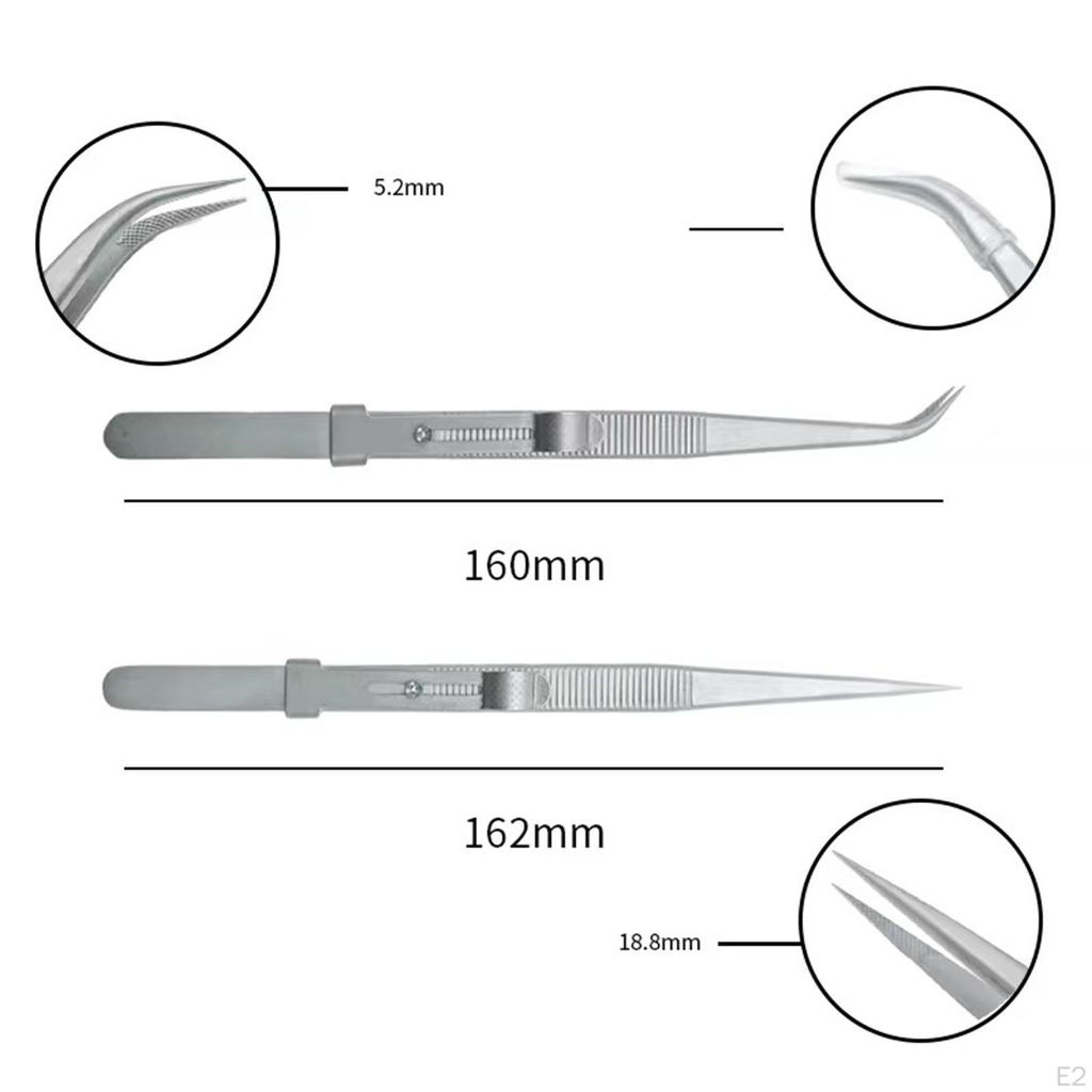 3 шт. пинцеты из нержавеющей стали ювелирные инструменты бусины драгоценные камни зубцы прецизионные ювелирные изделия