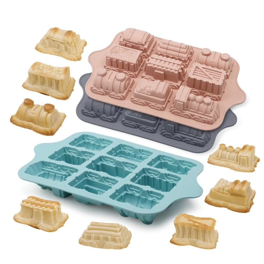 Non-Stick Ice Cube Tray Silicone Jelly Mold Baking Mold Cake Mold Ice Making