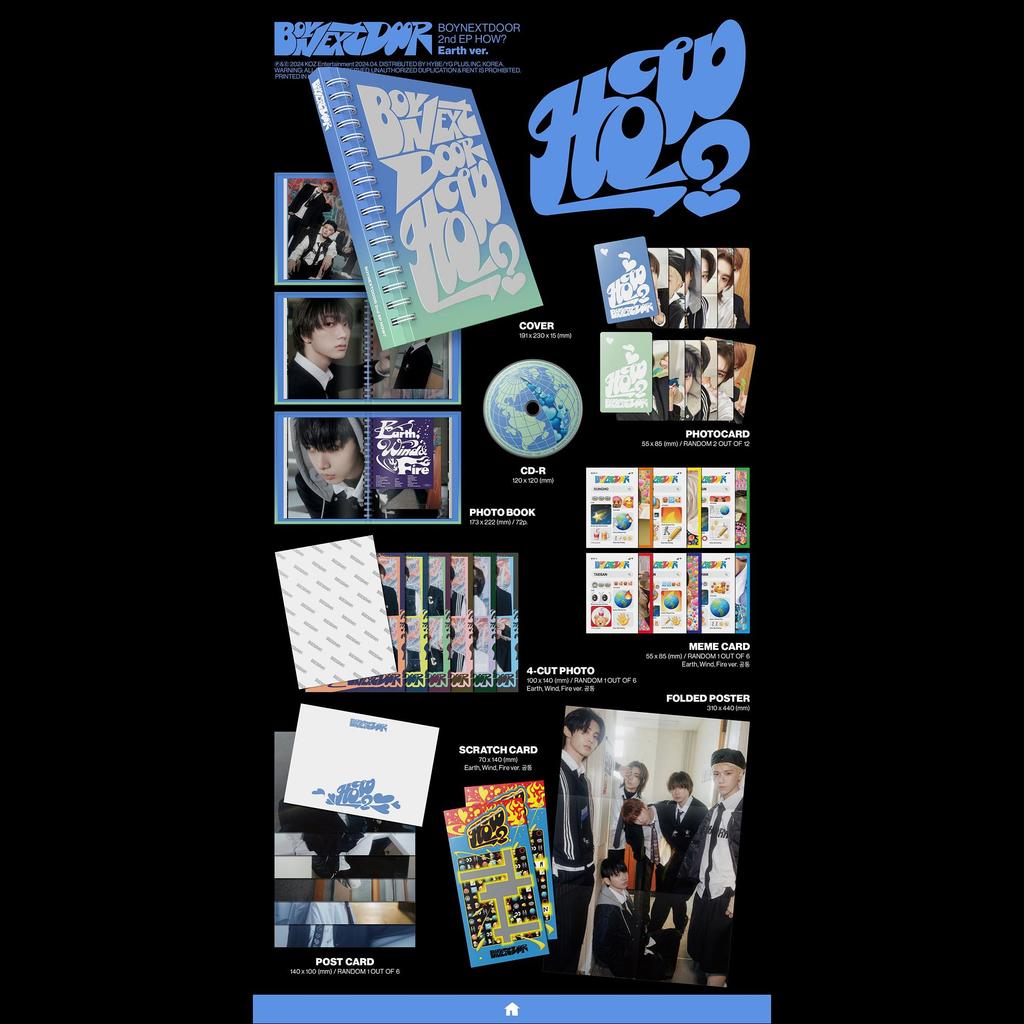 BOYNEXTDOOR / 2-й EP [КАК?] / Альбом БНД