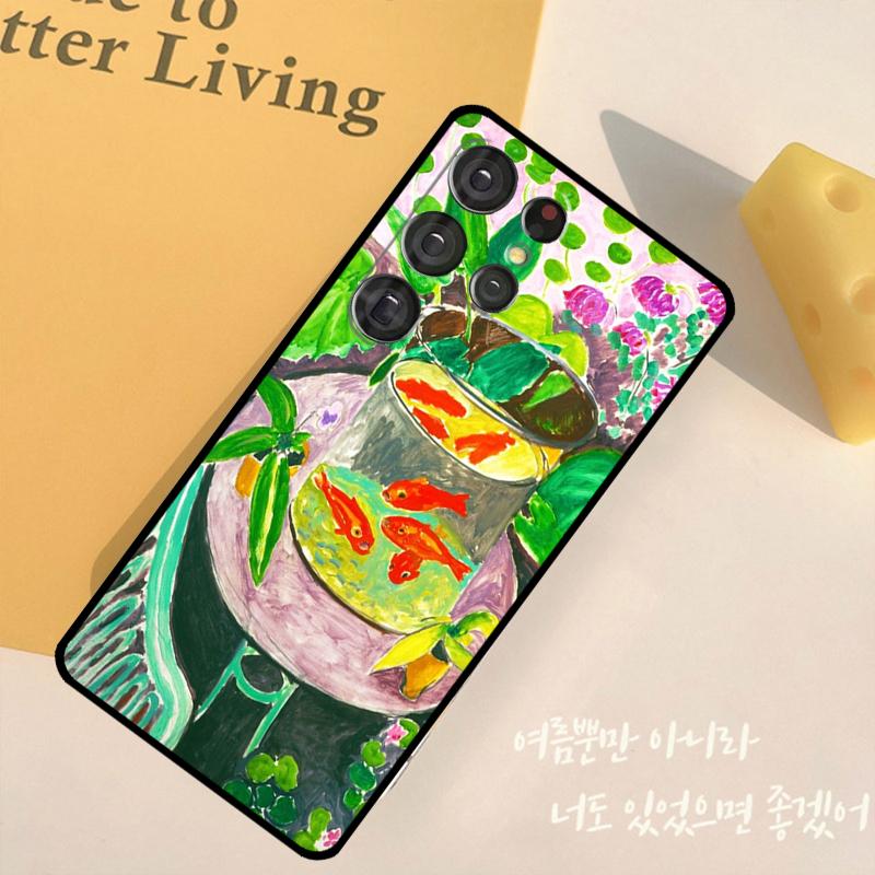 Чехол для телефона с картиной Анри Матисса для Samsung Galaxy S25 Ultra S9 S10 S20 S22 S21 S23 FE S24 Plus Задняя крышка