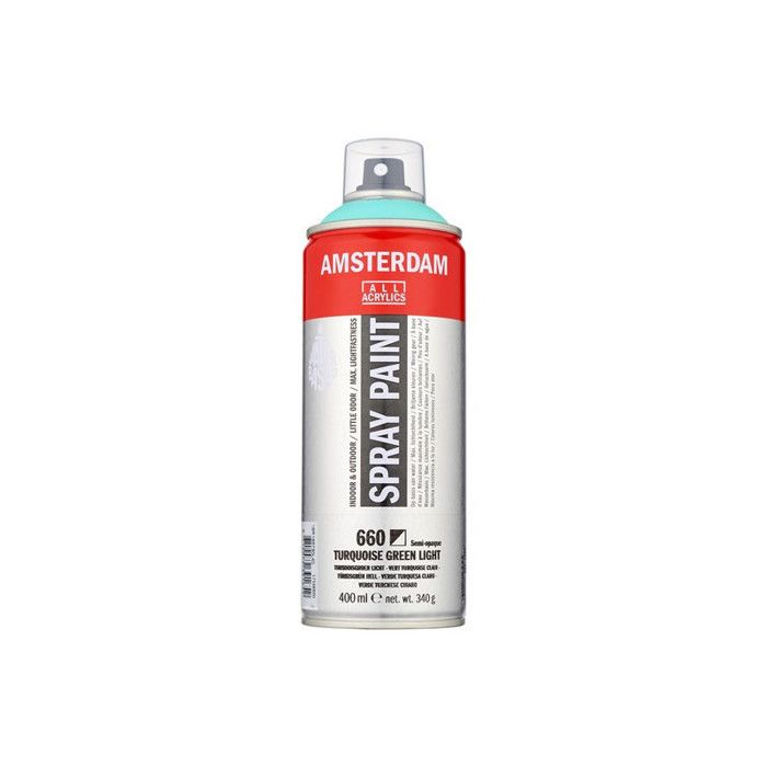 Amsterdam Spray Paint 400 Ml Light Turquoise Green